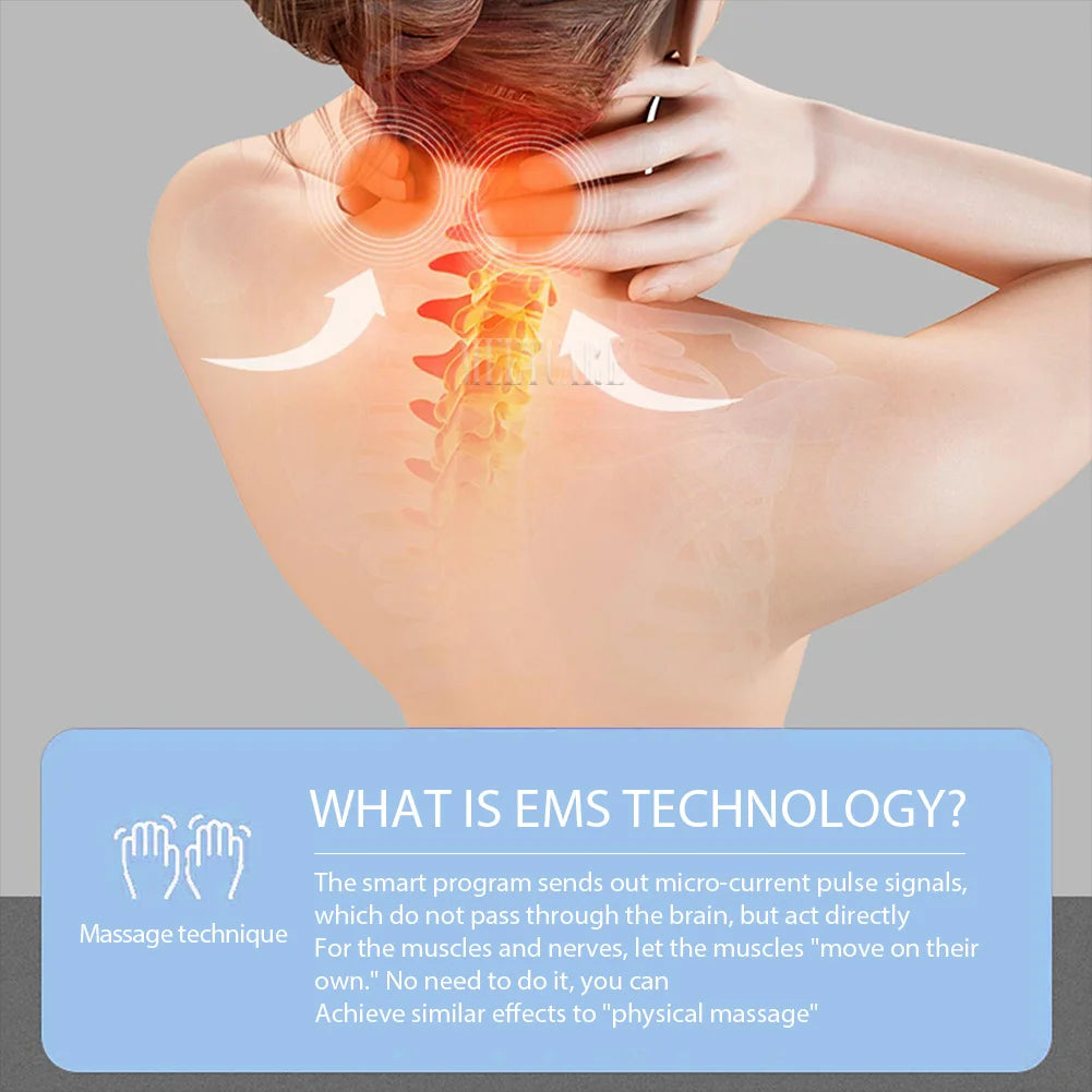 Intelligent EMS Neck Massager - Cervical Pain Relief