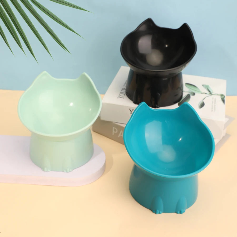 Bol Surélevé pour Chat - Gamelle Ergonomique Anti-Basculement