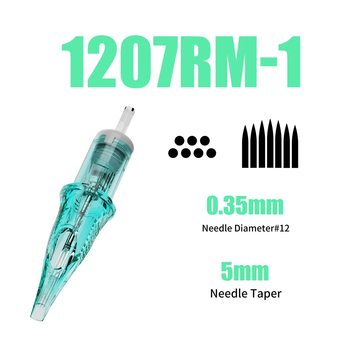 Dragonhawk ALPHA Tattoo Needles - Professional Cartridges RL RM RS