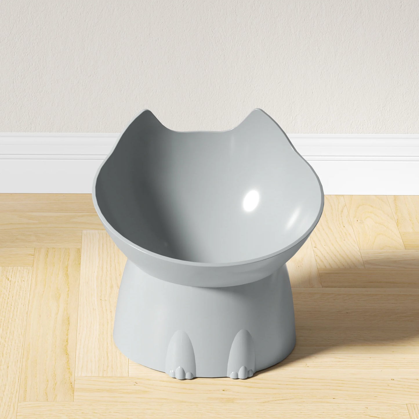 Bol Surélevé pour Chat - Gamelle Ergonomique Anti-Basculement